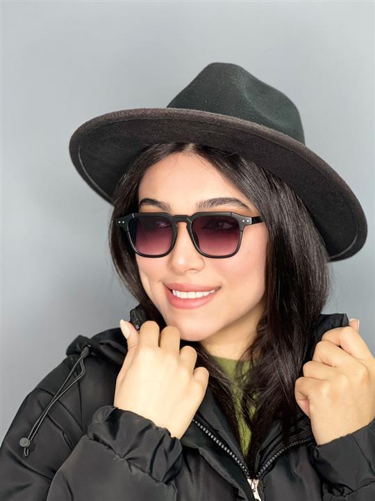 عینک آفتابی زنانه ray ban دو نقطه مشکی uv400